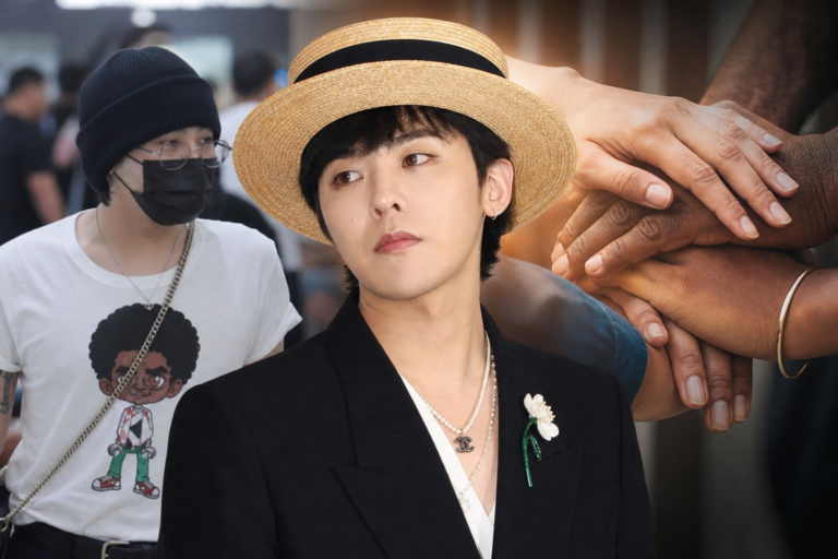 지드래곤 티셔츠 기사 대표 이미지 - 지드래곤, ‘흑인 비하’ 문구 티셔츠 논란에 소속사 사과…문화적 감수성 강화 예고