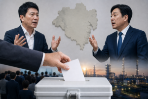 [울산 선거, 후보 단일화, 투표함] 기사 대표 이미지 - 울산 지방선거 ‘범여권 단일화’ 확정…여론조사 앞두고 공방 격화