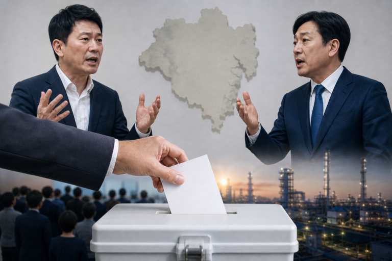 [울산 선거, 후보 단일화, 투표함] 기사 대표 이미지 - 울산 지방선거 ‘범여권 단일화’ 확정…여론조사 앞두고 공방 격화