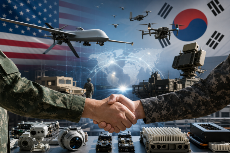 드론 전장 드론부품 기사 대표 이미지 - 한미 “드론·대드론” 공동 공급망 구축…미 전쟁부 플랫폼에 한국산 등록 추진
