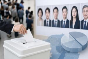 선거 후보, 투표함, 선거 포스터 기사 대표 이미지 - 6·3 지방선거·재보선 후보 7천829명 등록…평균 경쟁률 1.8대 1 ‘역대 최저급’