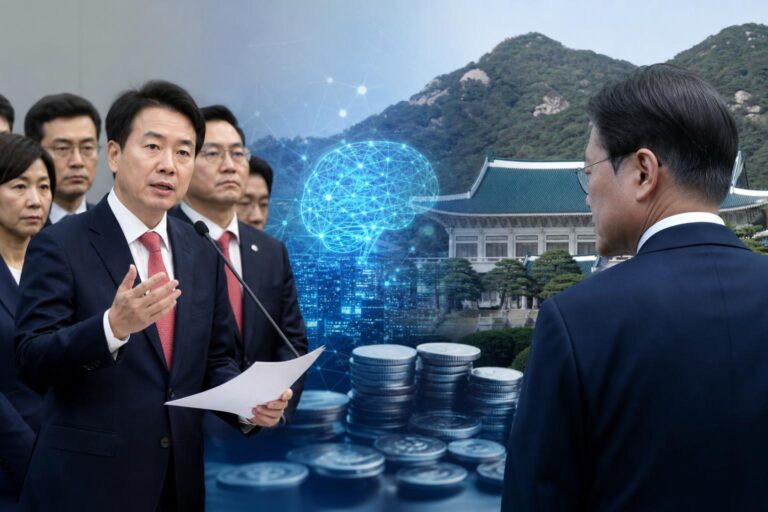 AI 초과이익배분 기사 대표 이미지 - 국민의힘, ‘블룸버그 AI 초과이익 배분’ 보도에 청와대에 “적반하장” 비판