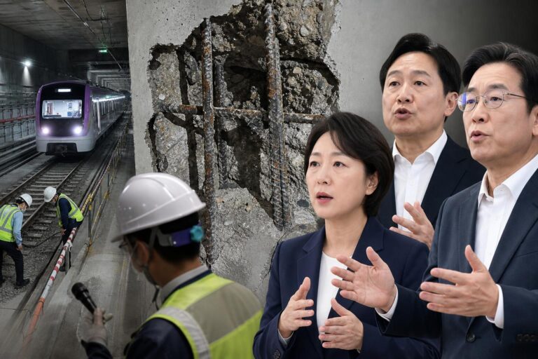 [GTX 철근, 지하철 공사, 안전점검] 기사 대표 이미지 - GTX-A 삼성역 ‘철근 누락’ 파문…서울시장 후보들 안전 책임 공방 가열
