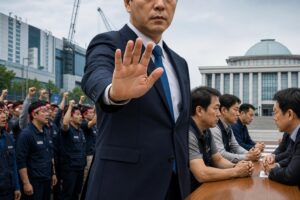 삼성전자 파업, 긴급조정권, 노사갈등 기사 대표 이미지 - 삼성전자 ‘2차 사후조정’ 갈등 속 긴급조정권 시사…노사·정부 타협 압박으로 국면 전환