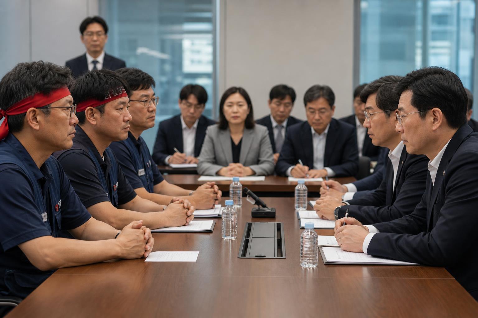 [삼성전자, 노사협상, 파업] 기사 영향과 배경을 설명하는 이미지 - 노사 협상은 단순히 일회성 양보의 문제가 아니라, 이후의 협상 관행과 신뢰 형성에도 영향을 준다. 노동 측은 고용·근로 조건·향후 운영 방식과...