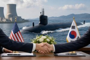 핵잠수함 합의 기사 대표 이미지 - 미국 국무차관 방한 예고…한미 ‘핵잠·우라늄 농축’ 합의이행 실무그룹 곧 가동