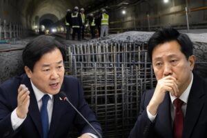 [GTX, 철근, 건설현장] 기사 대표 이미지 - 민주당, GTX-A ‘삼성역 철근 누락’ 공세…“오세훈 안전 아킬레스건” 공방 격화