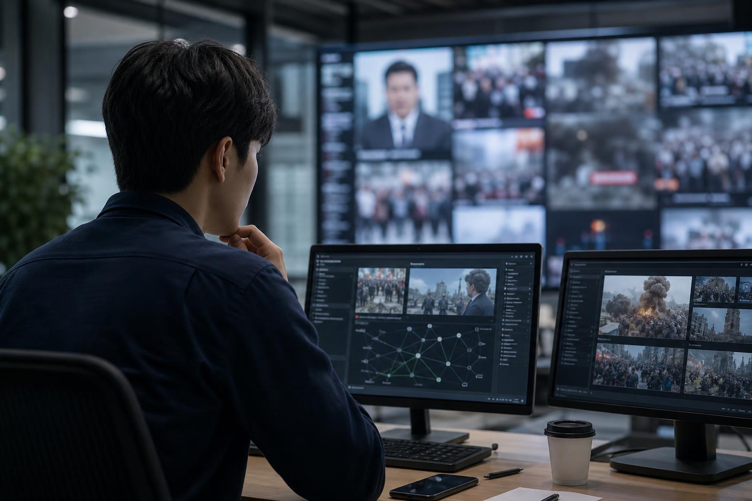 AI 허위정보 기사 영향과 배경을 설명하는 이미지 - 이런 흐름은 과거를 어떻게 다루고 기록·교육·사법 절차를 어떤 방식으로 이어갈지에 대한 사회적 합의를 요구한다. 동시에 국가폭력에 대한 인식과...