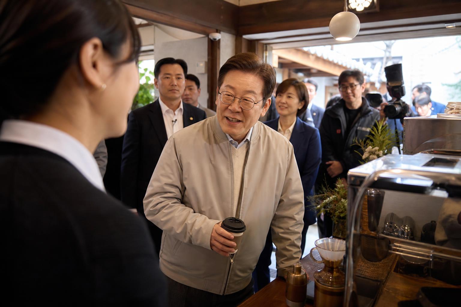 대통령 카페 기사 영향과 배경을 설명하는 이미지 - 스타벅스 등 특정 브랜드가 거론될 때마다 정치권과 여론에서는 엇갈린 시각이 형성되곤 한다. 일부에서는 이를 ‘생활경제·소비 현실’에 대한 발언으...