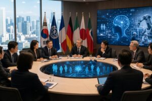 [AI 일자리] 기사 대표 이미지 - AI 시대 일자리 ‘대체 공조’ 논의…ILO와의 협력 기대 속 노동정책 방향 주목