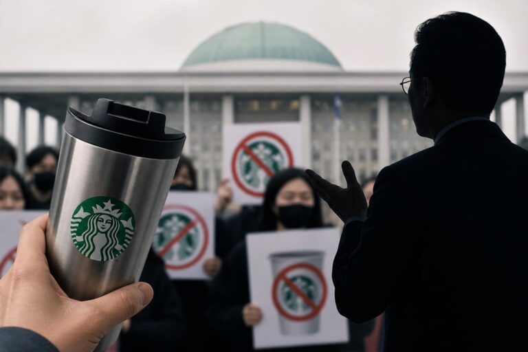 스타벅스 불매, 텀블러, 정부비판 기사 대표 이미지 - 정부 주도 ‘스타벅스 불매’ 논란 확산…규제합리화위 “권위주의와 다를 바 없다” 비판