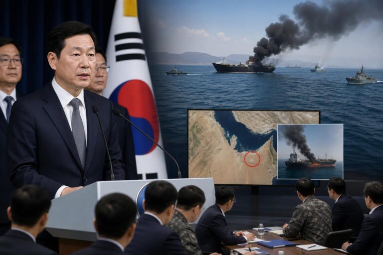 나무호 피격, 호르무즈 해협, 합동조사 기사 대표 이미지 - 정부, ‘나무호’ 피격 이란 연계 결론…합동조사 발표와 외교적 항의 예고