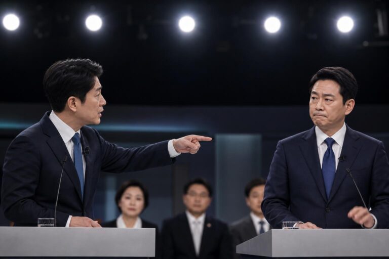TV 토론 기사 대표 이미지 - 부산 북갑 국회의원 TV토론서 ‘단답 압박’ 논란…정책 경쟁보다 ‘면접식 공방’ 부각