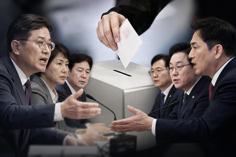 투표지 노출 기사 대표 이미지 - 선거 D-4 ‘투표지 노출’ 공방 격화…여야가 선거법 위반 고발로 맞붙다