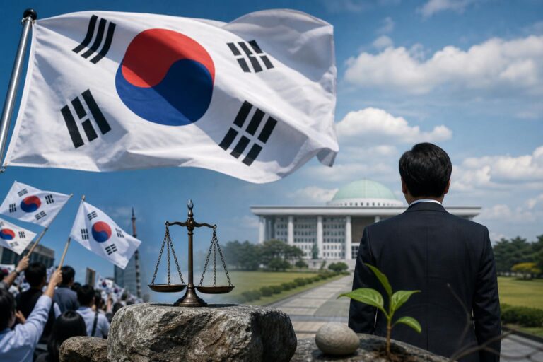 주권 자주 깃발 기사 대표 이미지 - 대선 직전 ‘주권·자주’ 깃발, 그리고 집권 1년 평가…정치권에 번진 상징 경쟁