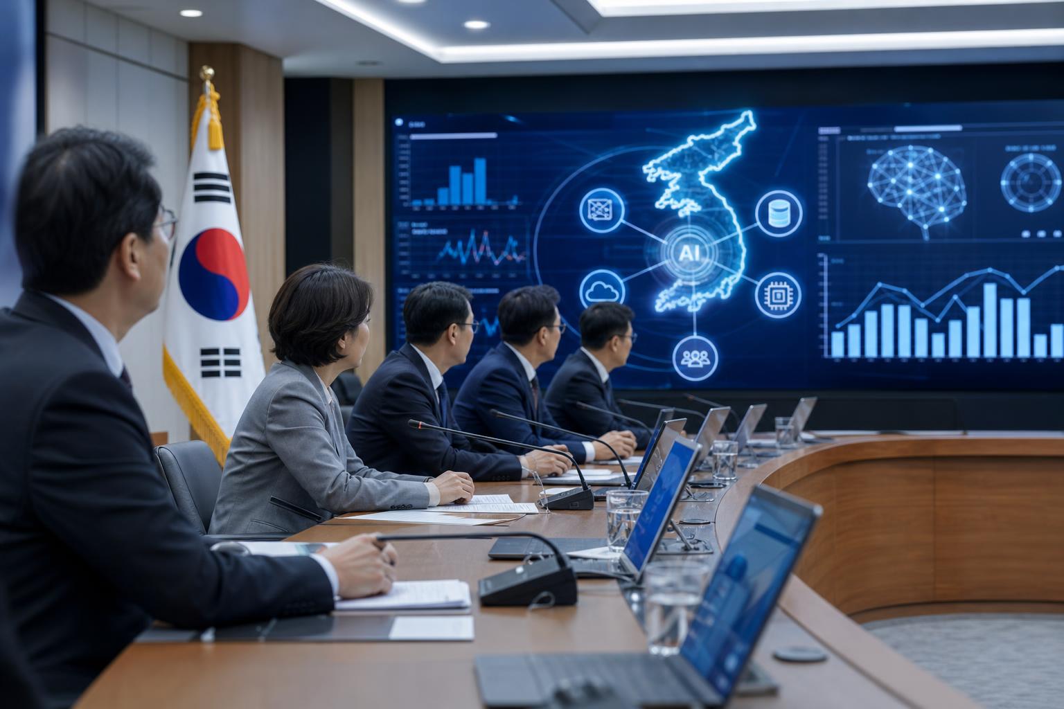 [국가 AI, 전략, 위원회] 기사 핵심 맥락을 보여주는 이미지 - 이번에 공개된 청사진은 ‘AI 3대 강국’이라는 상위 목표를 구체적인 실행 체계로 연결하려는 시도에 초점이 맞춰져 있다. 단순한 비전 제시를 넘...