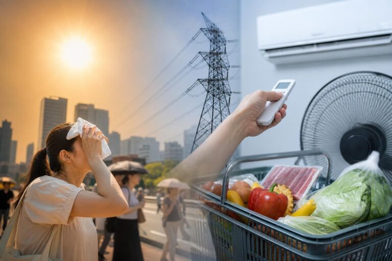 [폭염, 물가, 전기] 기사 대표 이미지 - 최악 폭염 ‘히트플레이션’ 경고…정부, 전기·유통·물가 대응 가속