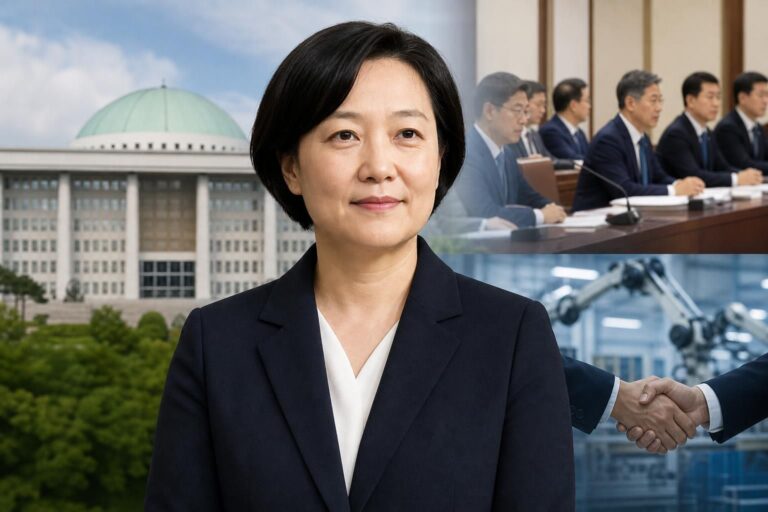 [한성숙 총리, 중소기업, 정부 인사] 기사 대표 이미지 - 이재명 정부, 한성숙 중기부 장관 ‘차기 총리 후보’로 지명…정책 연속성·기술·산업 역할 주목