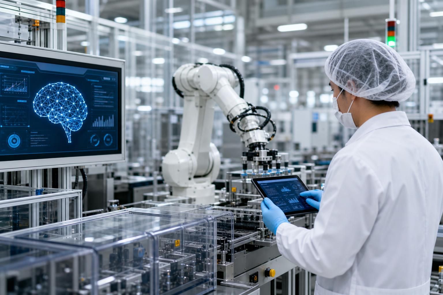 AI 제조거점 기사 핵심 맥락을 보여주는 이미지 - 이번 발표의 핵심은 AI를 ‘소프트웨어 연구’에만 머무르지 않고, 제조 공정과 맞닿은 형태로 확장하겠다는 점이다. 그동안 AI 기술 개발은 모델...