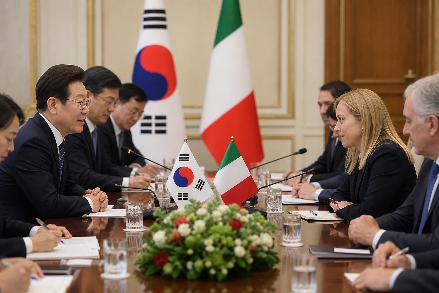 한-이탈리아 정상회담 기사 영향과 배경을 설명하는 이미지 - 최근 주요국 정상회담에서도 AI·반도체·에너지·국방·첨단우주 등 전략 기술이 반복적으로 등장한다. 이번 한국-이탈리아 회담도 그 흐름 속에서,...