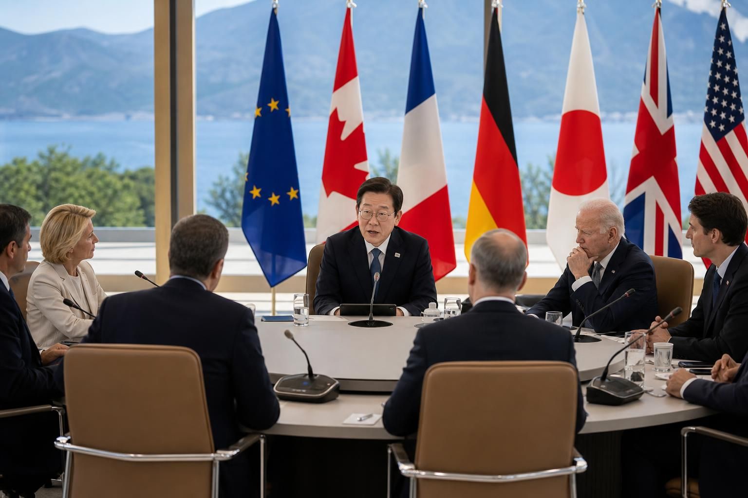 G7 summit 기사 영향과 배경을 설명하는 이미지 - G7은 세계 경제·기술 규범을 논의하는 핵심 포럼으로, 참석국은 단순히 입장을 전달하는 수준을 넘어 의제 설계 와 연합 구성 에 참여할 수 있어...