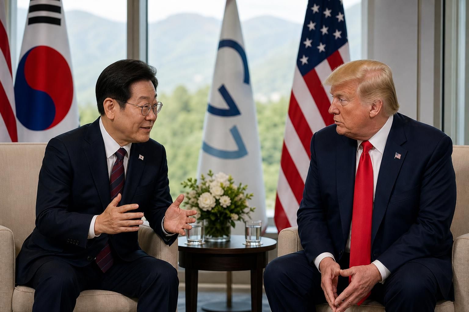 트럼프 G7, 한미 정상외교, 북한 평화 기사 영향과 배경을 설명하는 이미지 - 트럼프 대통령이 “하겠다”는 취지로 반응했다는 내용은 향후 협상 가능성을 높게 평가하게 만드는 대목이지만, 동시에 정책적 실행력 이 어디까지 이...