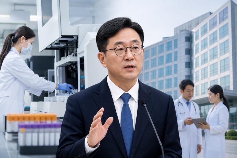 검체검사, 의료기관, 검사장비 기사 대표 이미지 - 정부, ‘검체검사 개편’ 원복 불가 재확인…“공정경쟁 위해 제도는 유지”