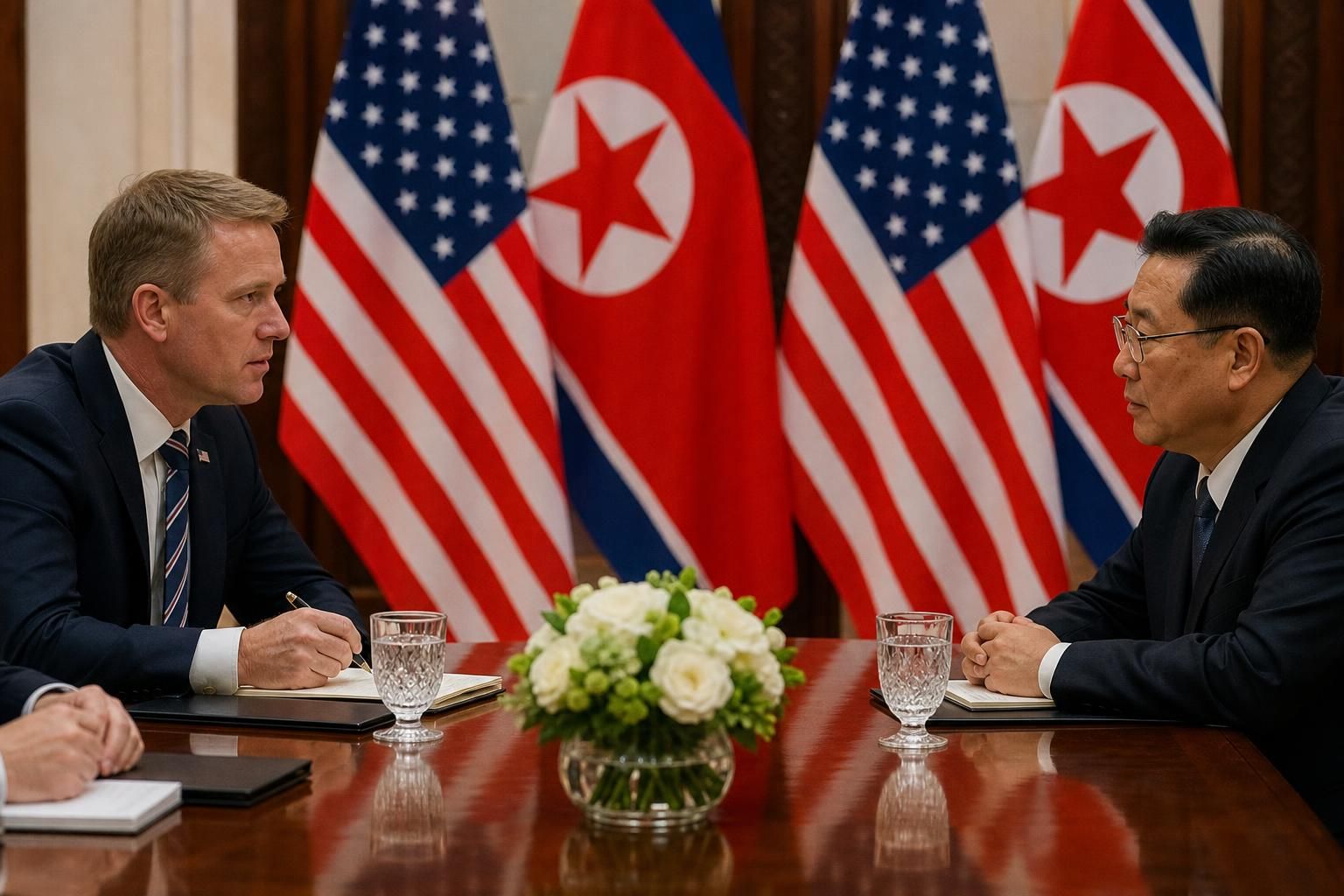 북한 비핵화, 미 외교, 정상회담 기사 영향과 배경을 설명하는 이미지 - 이번 발언은 트럼프 정부의 대외정책 기조가 대북에서도 일관되게 유지되고 있다는 메시지로 기능한다. 국제사회에서 비핵화는 장기전 성격이 강하지만,...