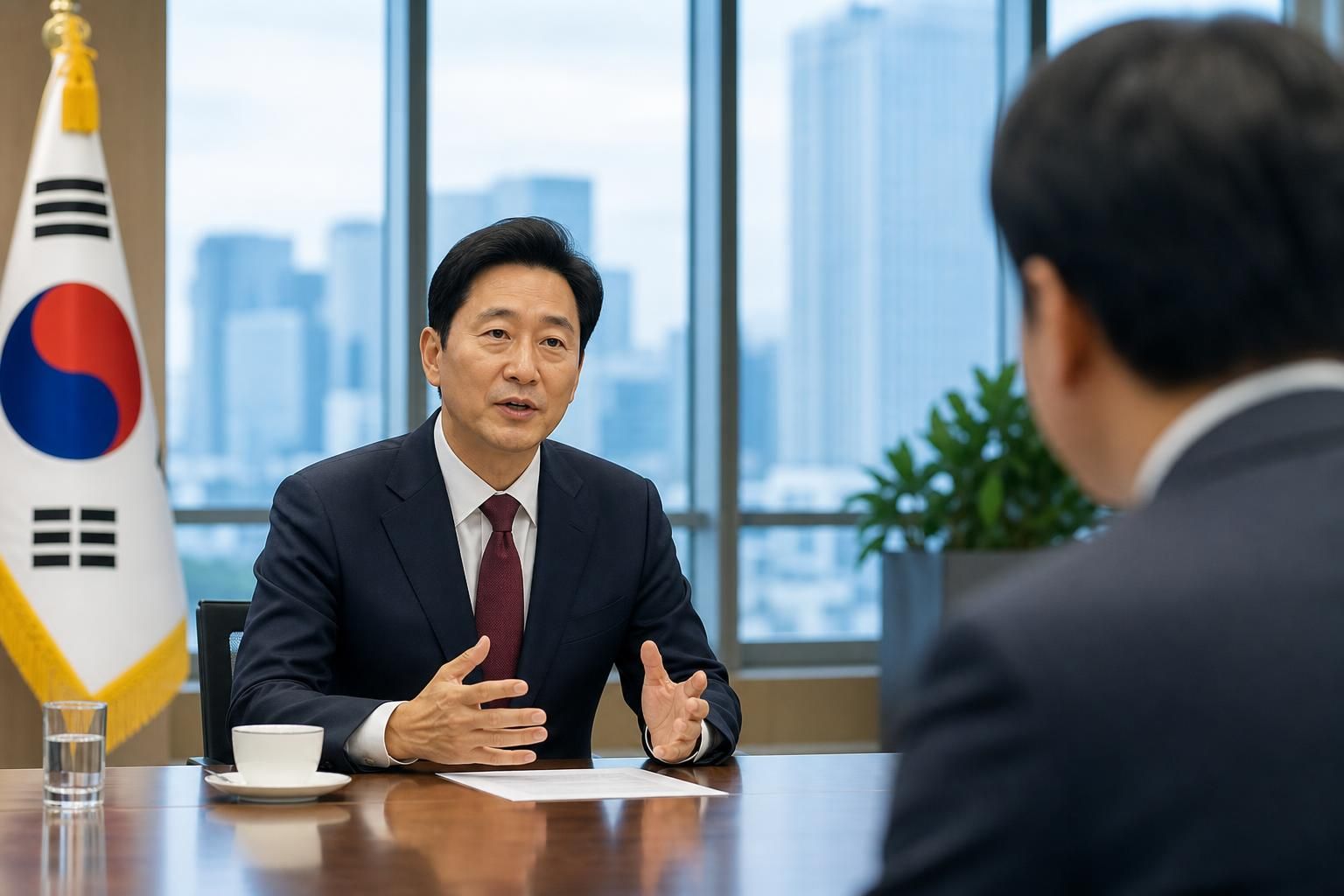 국무회의, 대통령실, 정치협상 기사 핵심 맥락을 보여주는 이미지 - 통상 국무회의는 정부 부처 장관들이 참석해 국정 전반을 논의·심의하는 절차로, 지자체 수장이 직접적으로 사전 논의에 참여하는 구조는 제한적이다....
